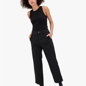 GAP Girlfriend Chino — Black